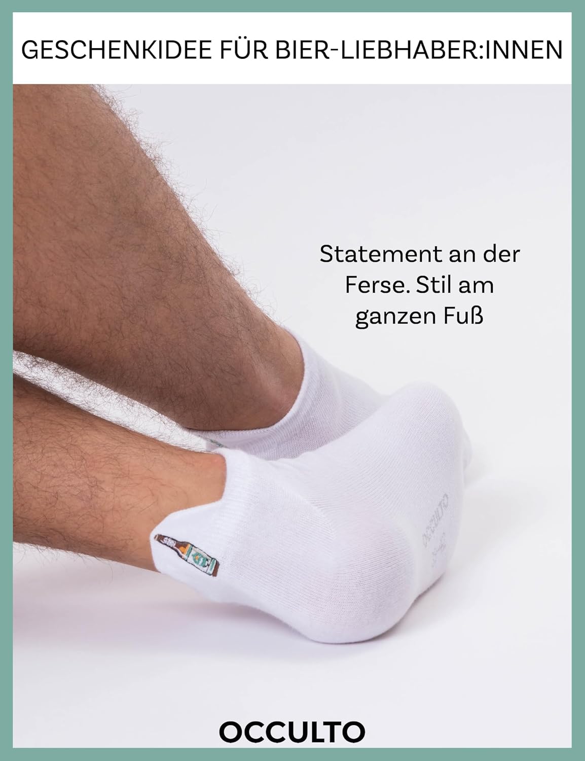 Detalle de Occulto Luca Sneaker Socken 6er Pack