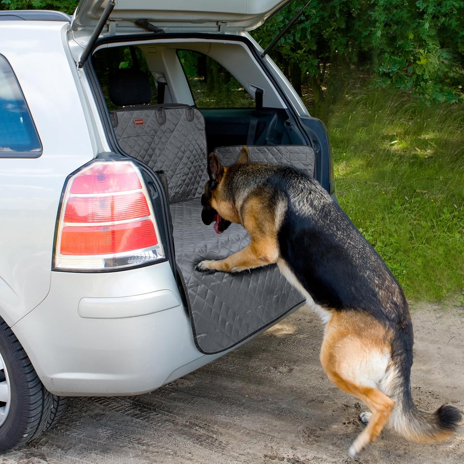 Thumbnail 6 de JOEJOY Car Boot Protector - Boot Liner for Dogs Scratchproof & Dirt Resistant, Non-Slip Dog Car Seat Cover for Dogs | Side & Bumper Protection, Adjustable Straps Boot Cover for SUVs Trucks Cars
JOEJOY Car Boot Protector - Boot Liner for Dogs Scratc…