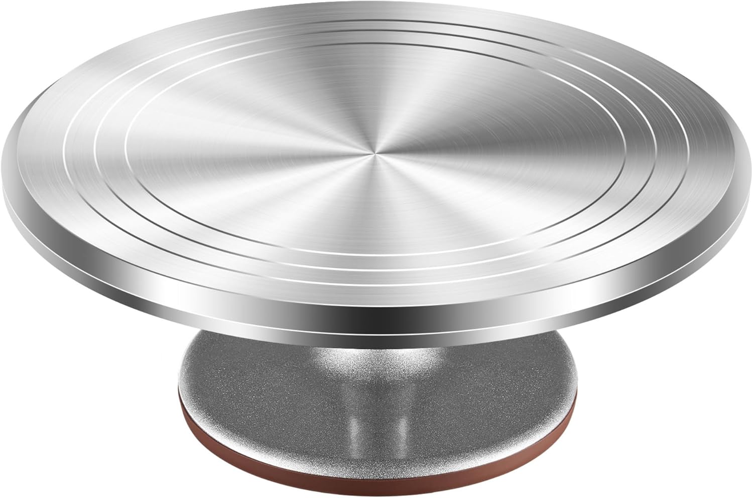 Thumbnail 6 de Kootek 12-Inch Aluminium Alloy Revolving Cake Stand (360° Rotating Cake Turntable)