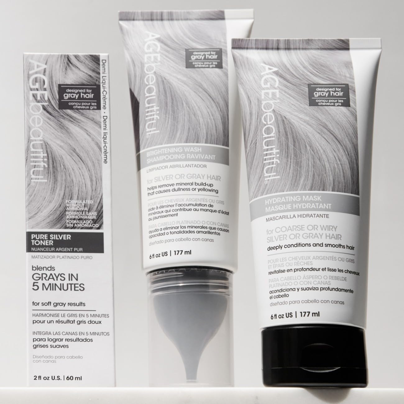 Thumbnail 4 de AGE beautiful Hydrating Mask for Coarse Gray Hair ๐