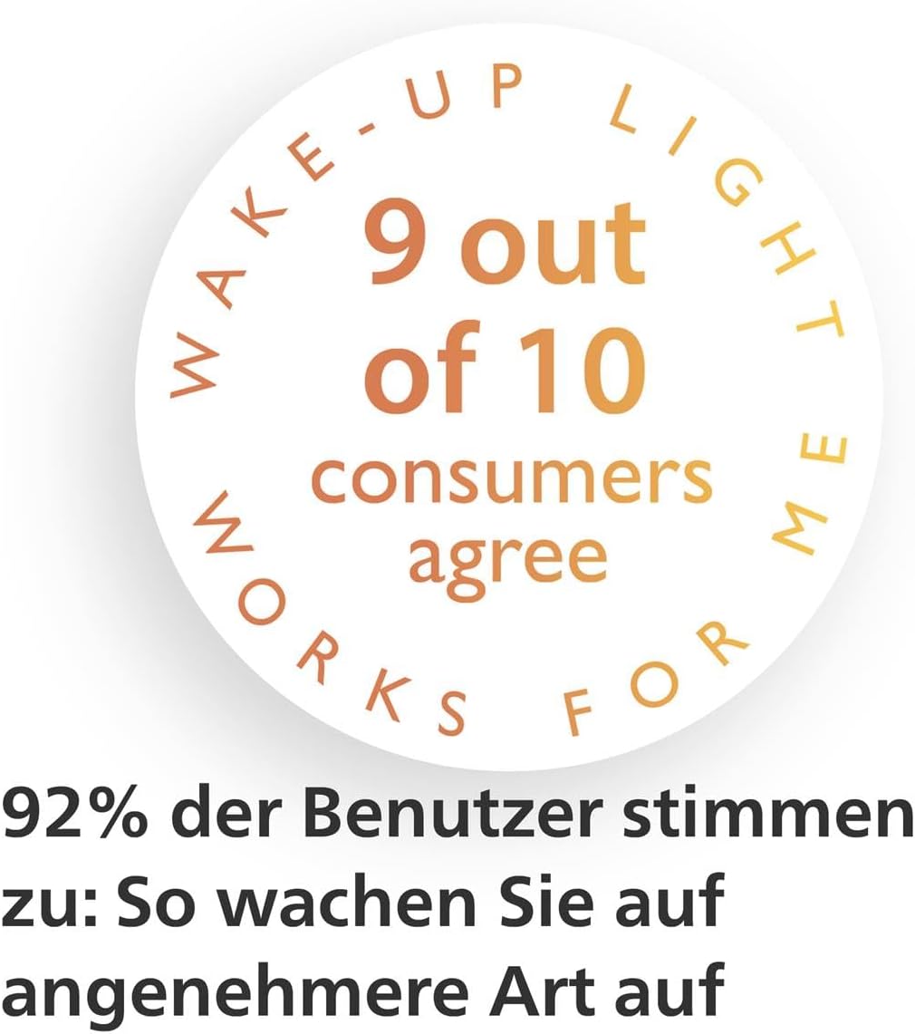 Thumbnail 5 de Philips Wake-up Light HF3531/01 20 Lichtstärken ⏰