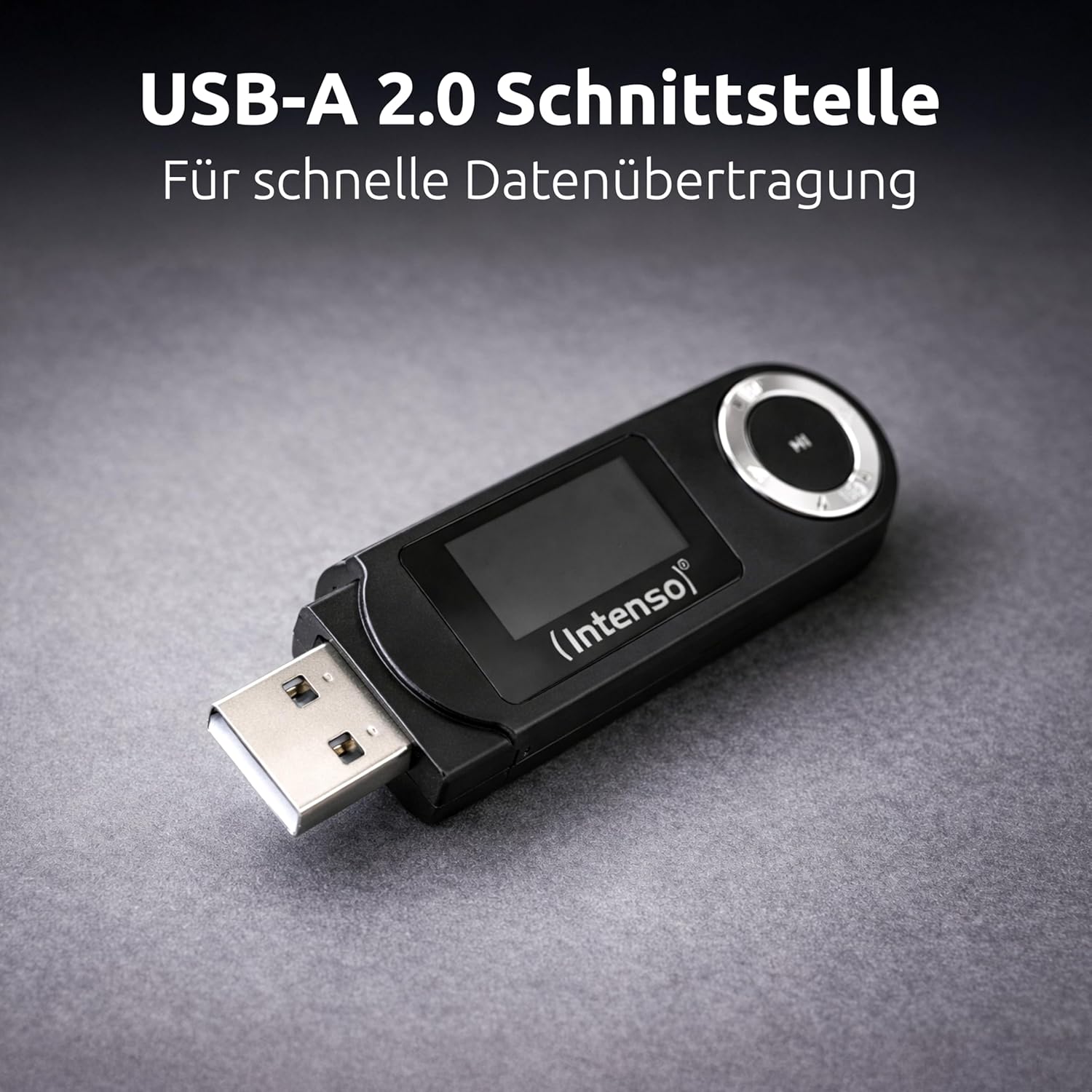 Thumbnail 3 de Intenso Music Walker Lecteur MP3 64 Go noir avec écran LCD, microSD et casque