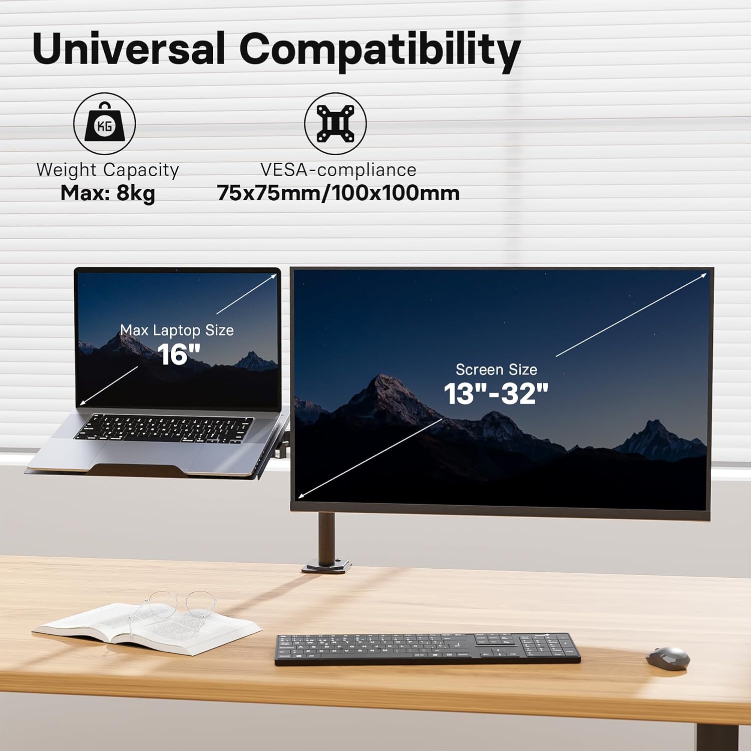 Thumbnail 2 de Redbat Adjustable Monitor Arm 8 kg