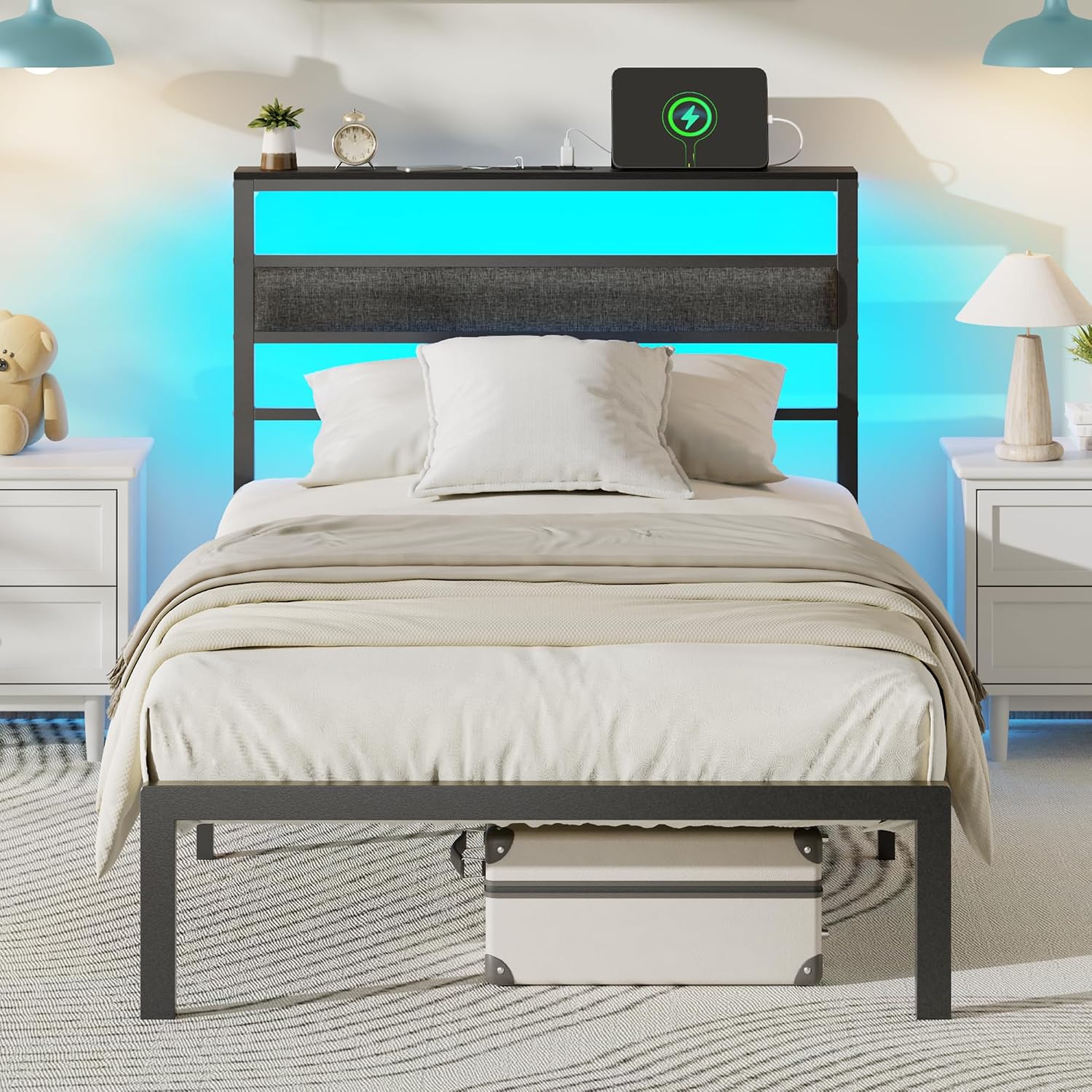 Detalle de OURPIC Twin Bed Frame