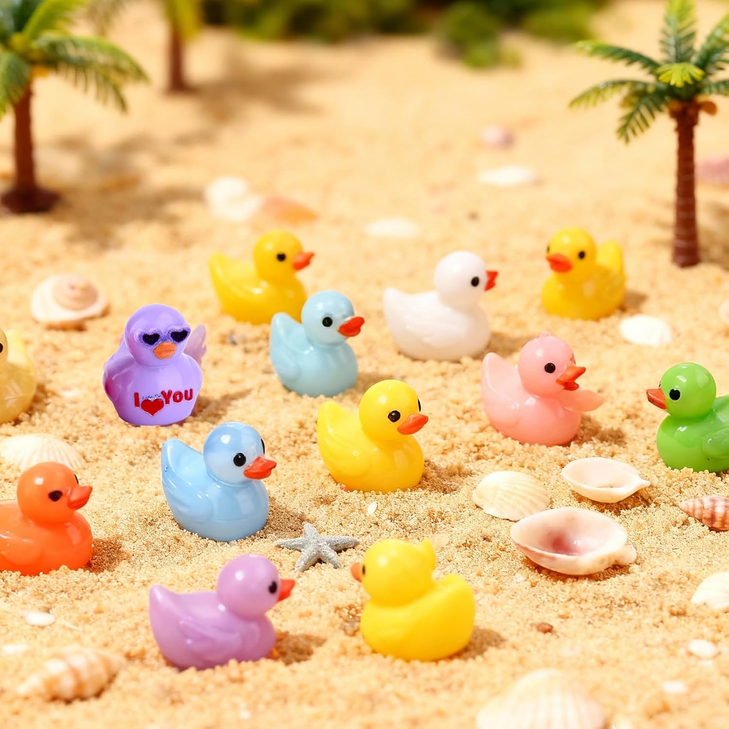 Thumbnail 4 de Prdingfy Mini Resin Ducks, 100-Piece Set