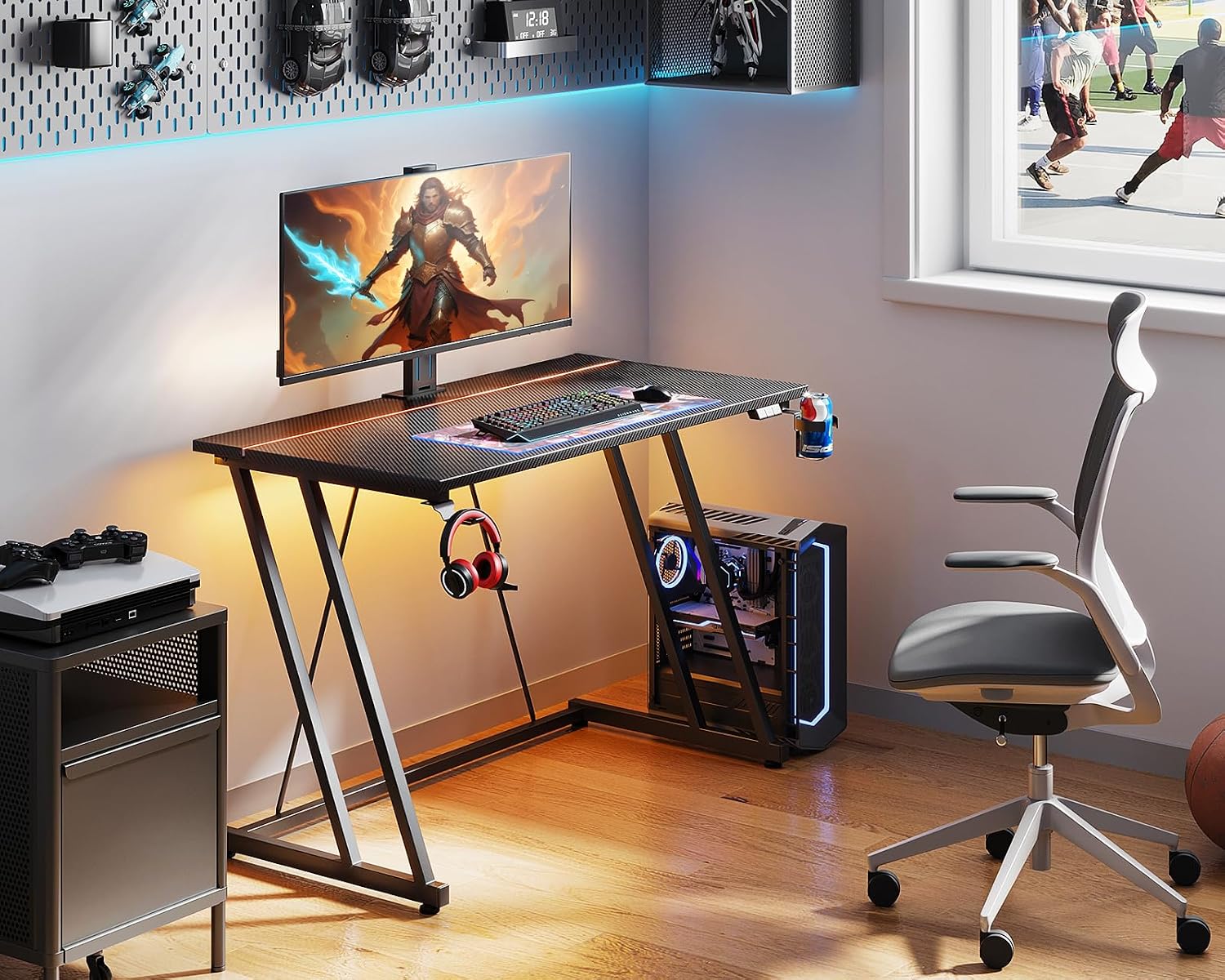Thumbnail 5 de ODK Gaming Desk LED 100 cm