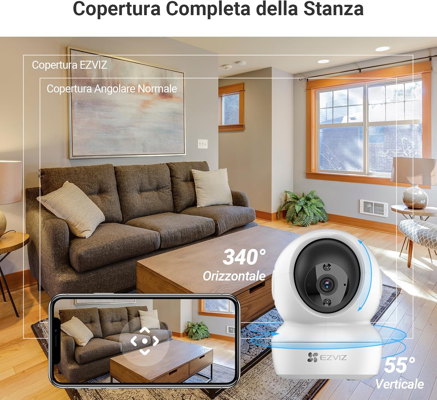 Thumbnail 3 de EZVIZ C6N Telecamera Wi‑Fi 1080p 🏠