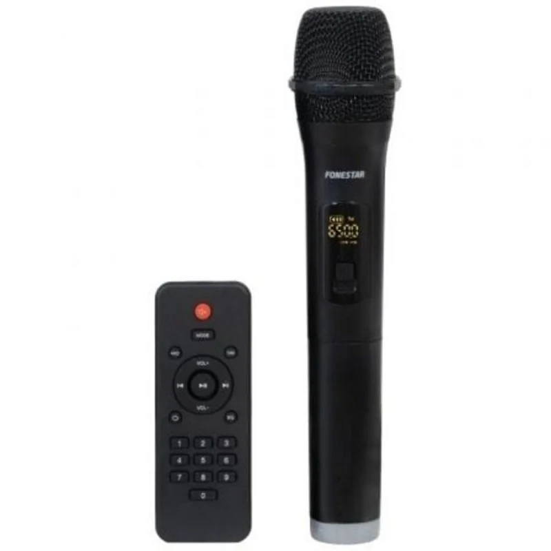 Detalle de Altavoces Fonestar MALIBU-308 Portátiles Bluetooth 100W con Karaoke, Micrófono y Batería – Ideal para fiestas y presentaciones