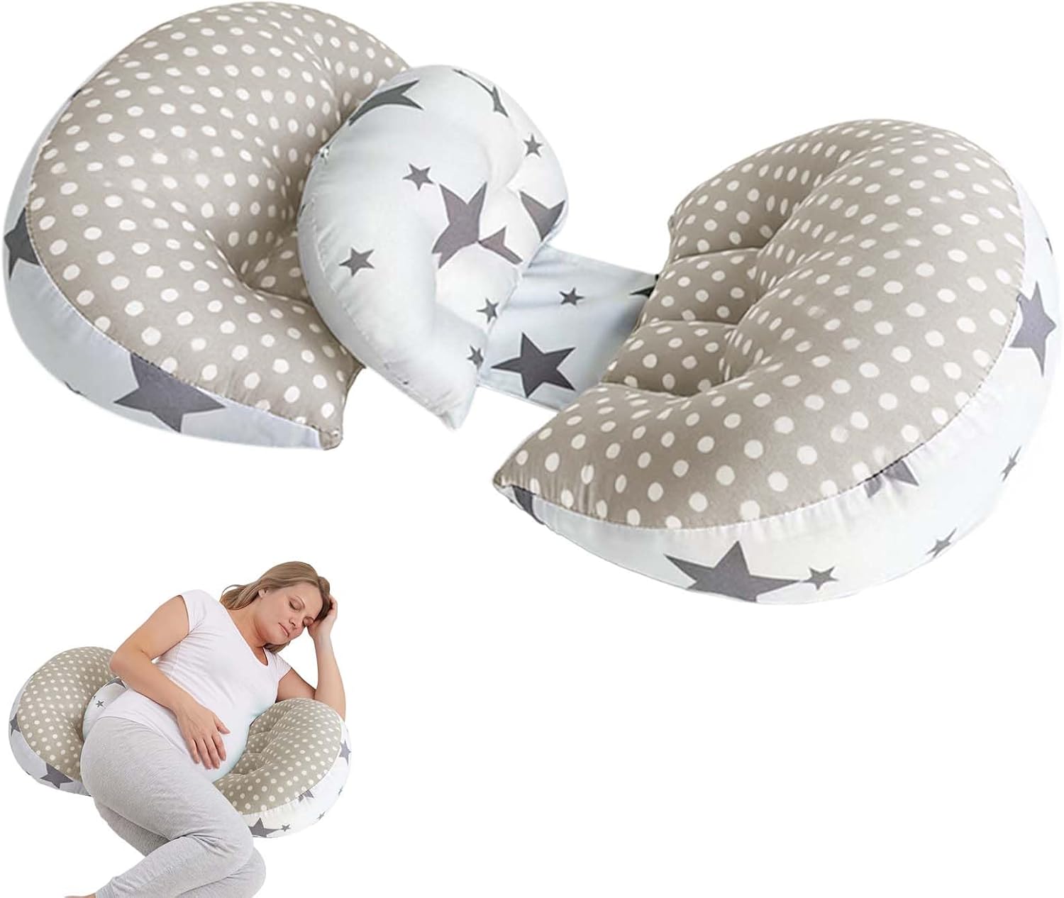 Detalle de Pregnancy Wedge Pillow, Cotton
