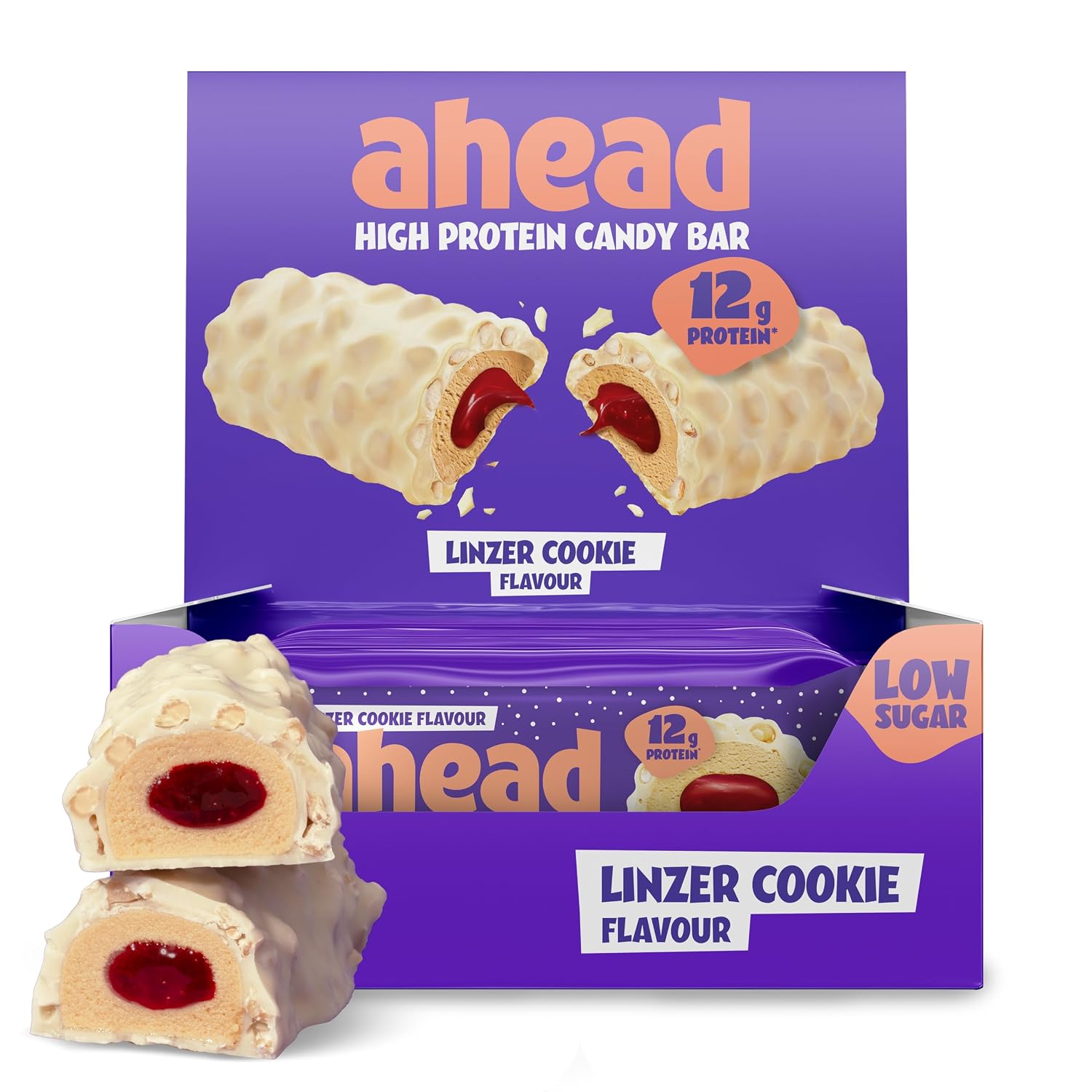 Thumbnail 6 de ahead Mix Box Protein Riegel 12×45g 🍫