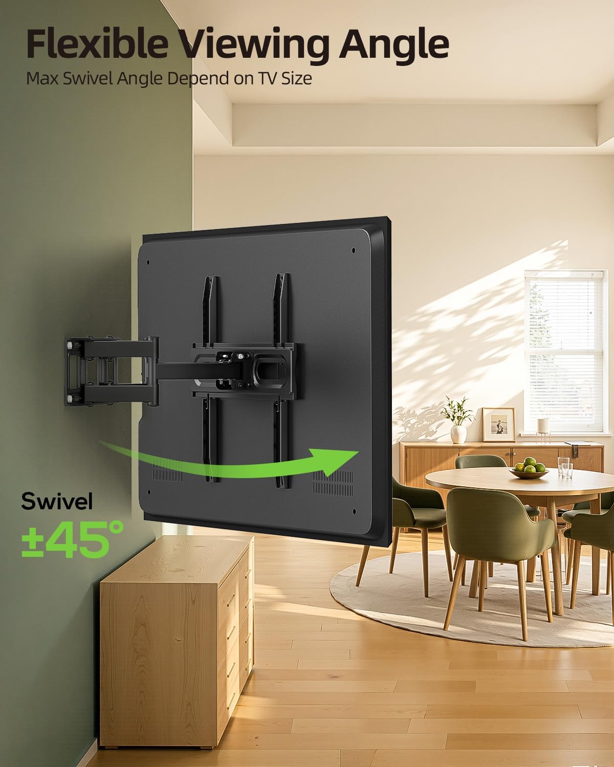 Thumbnail 4 de USX MOUNT TV Wall Bracket XMM907 for 32–70 Inch TVs (up to 50kg) with Full Motion