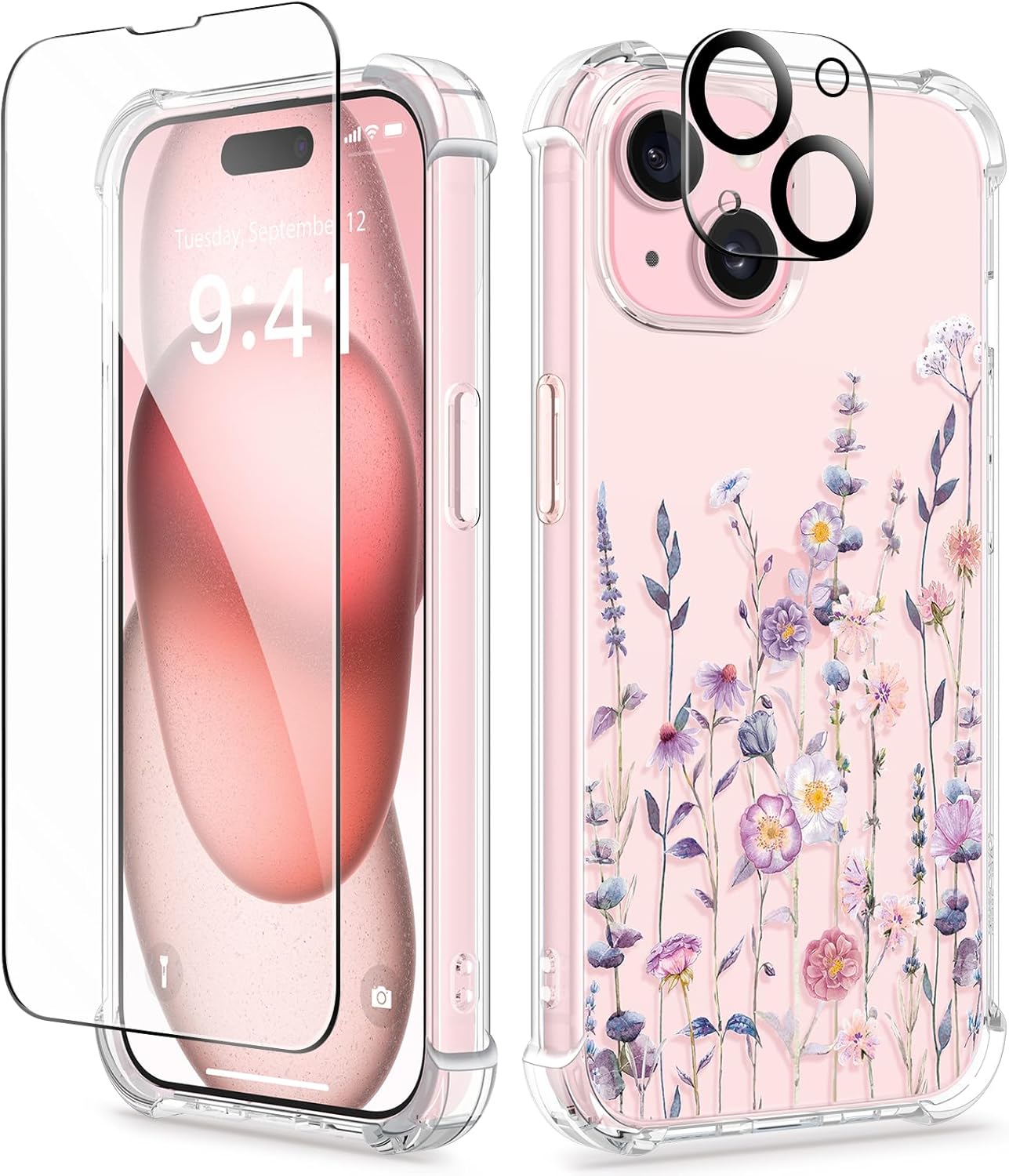 Detalle de GVIEWIN iPhone 15 Case 6.1" 2023
