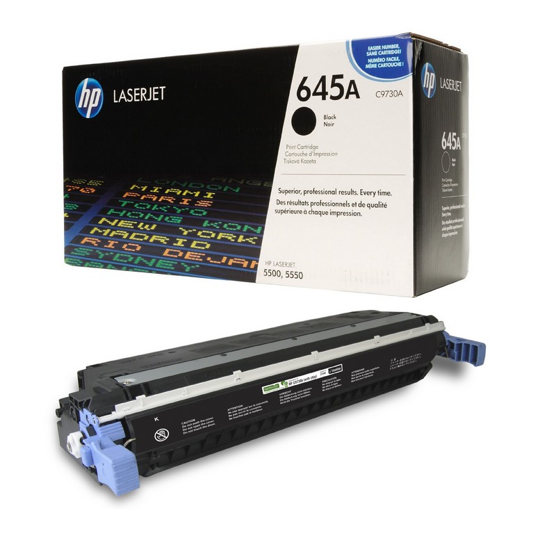 Detalle 2 de HP 645A Tóner original LaserJet negro 🖨