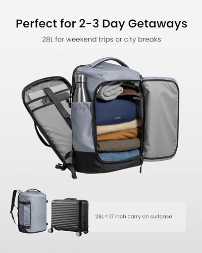 Thumbnail 2 de tomtoc 28L Travel Backpack: TSA-Approved Underseat Carry-On