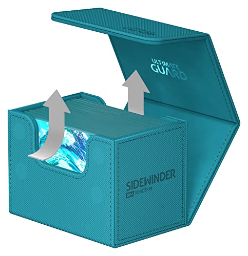 Detalle 1 de Ultimate Guard Sidewinder 80+ XenoSkin gasolina — funda para cartas 🎴