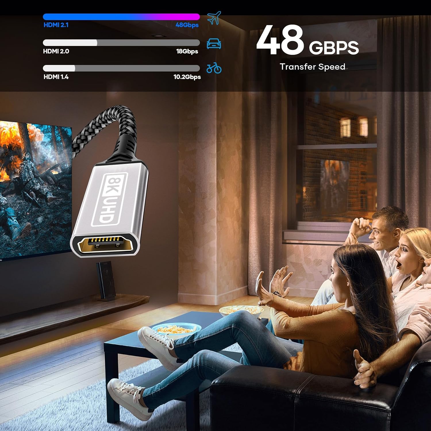 Detalle 2 de Lumivtx HDMI Verlängerung 3 m
