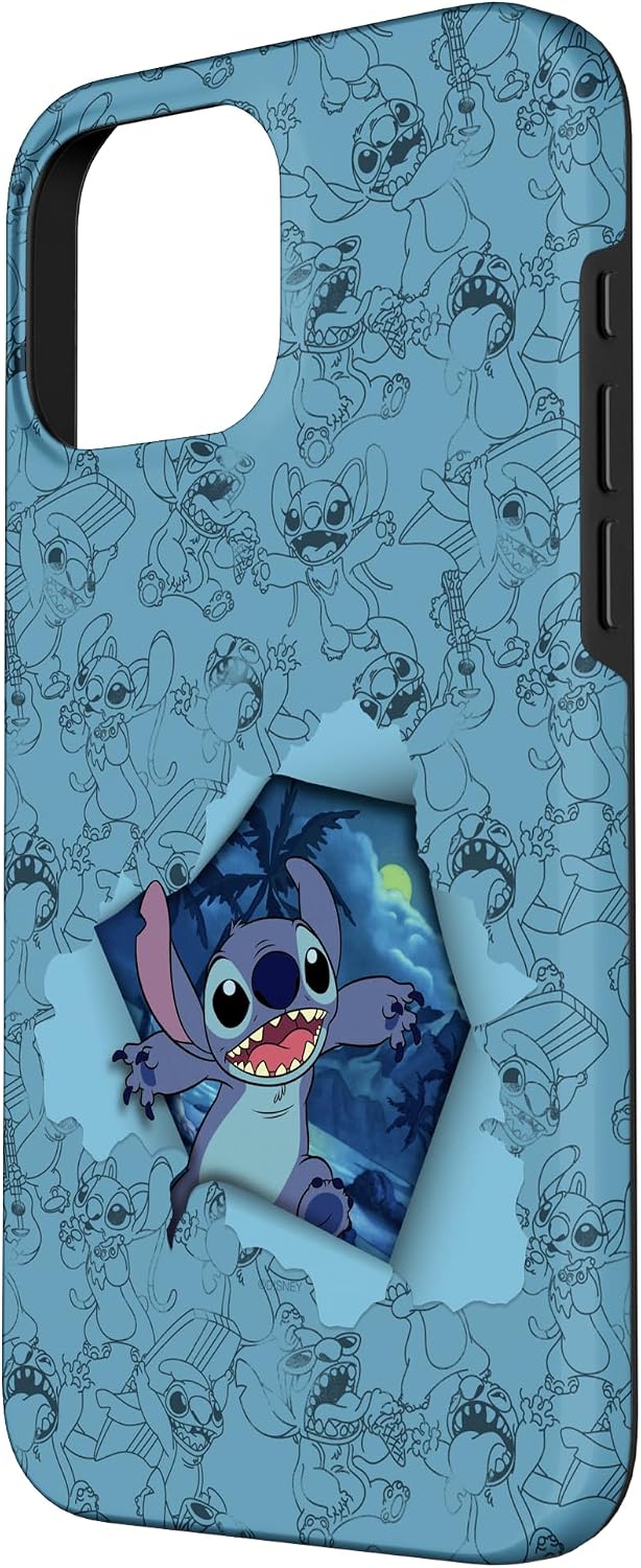Detalle 2 de Disney Lilo & Stitch Tropical Funda iPhone 16 Pro