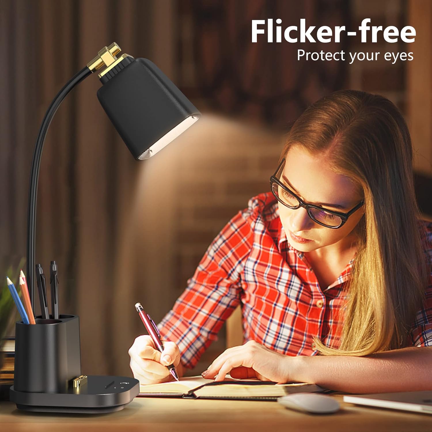 Thumbnail 6 de GONDSILY LED Desk Lamp 5V USB charging port