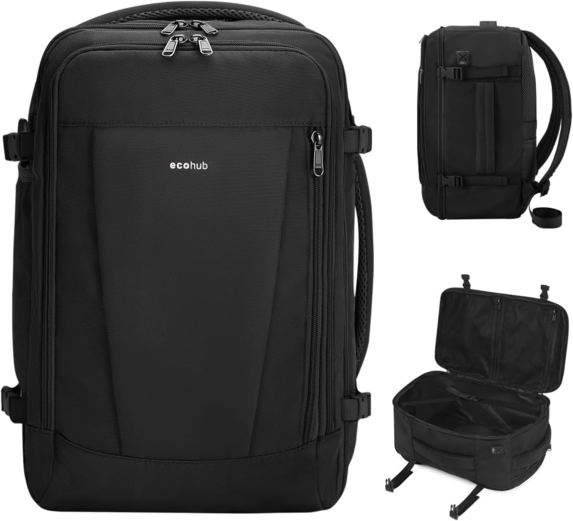 Detalle de ECOHUB 17" Small Travel Backpack 13-pocket