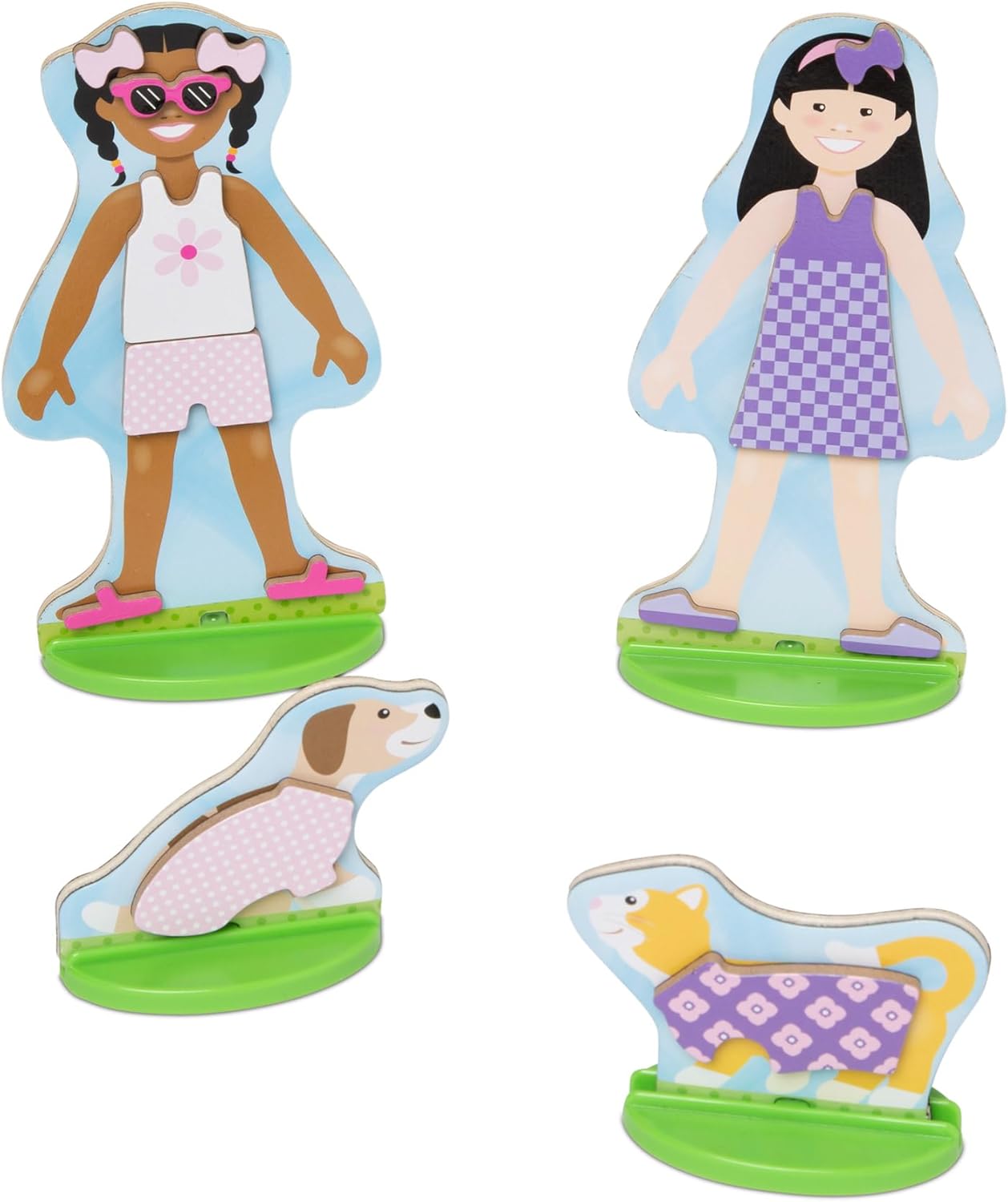 Detalle 2 de Melissa & Doug Gioco Calamite Bambole 3 anni 🎲