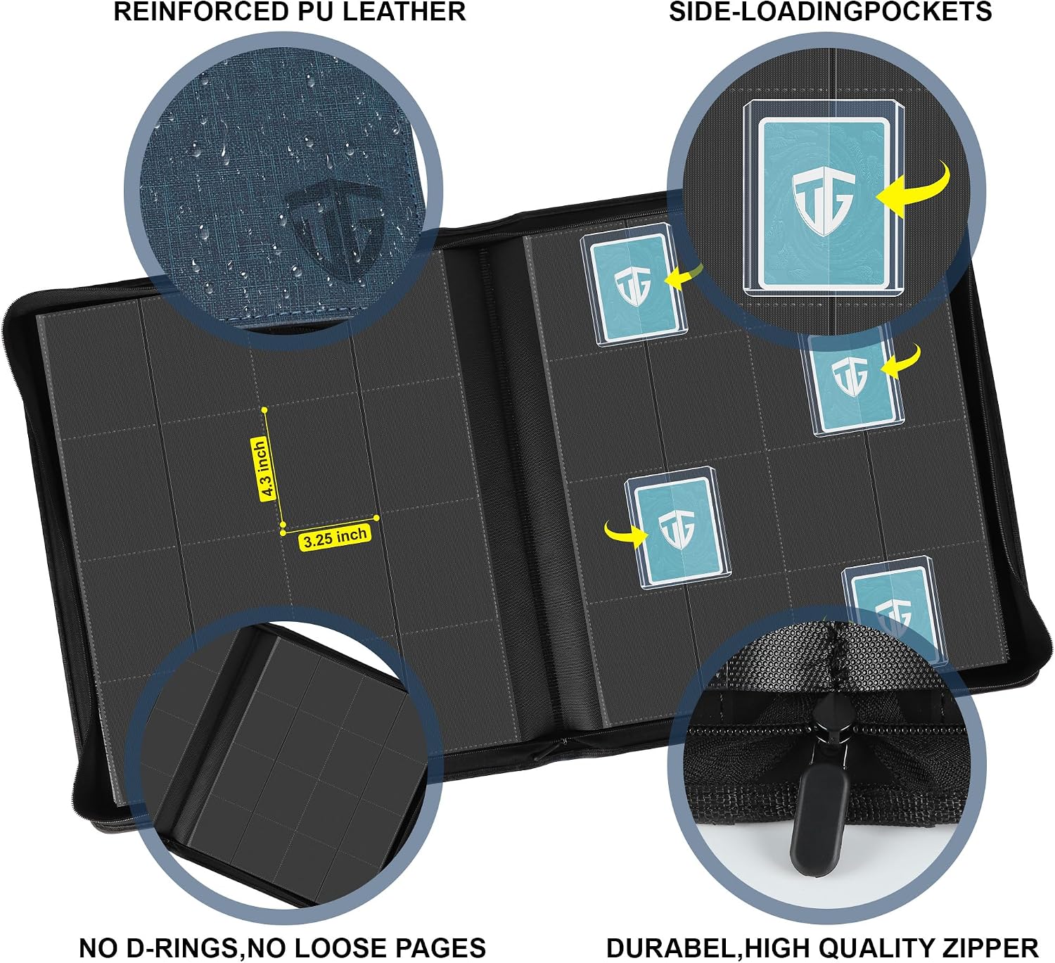 Detalle de TCGUARD Toploader Album 640 Karten