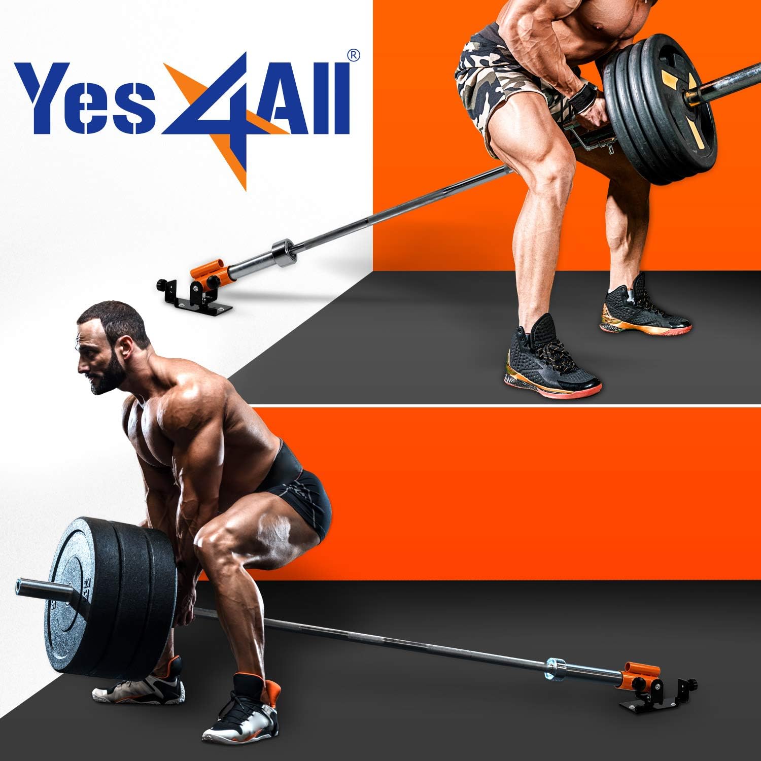 Thumbnail 5 de Yes4All Deluxe T Bar Row Platform Landmine Attachments – 360° Swivel e installazione semplice, compatibile con barre 1'' e Olimpiche 2