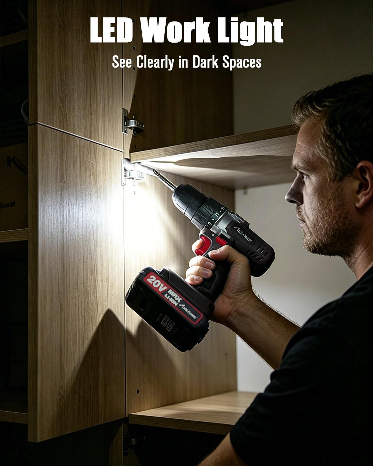 Detalle de AVID POWER Cordless Drill 20V