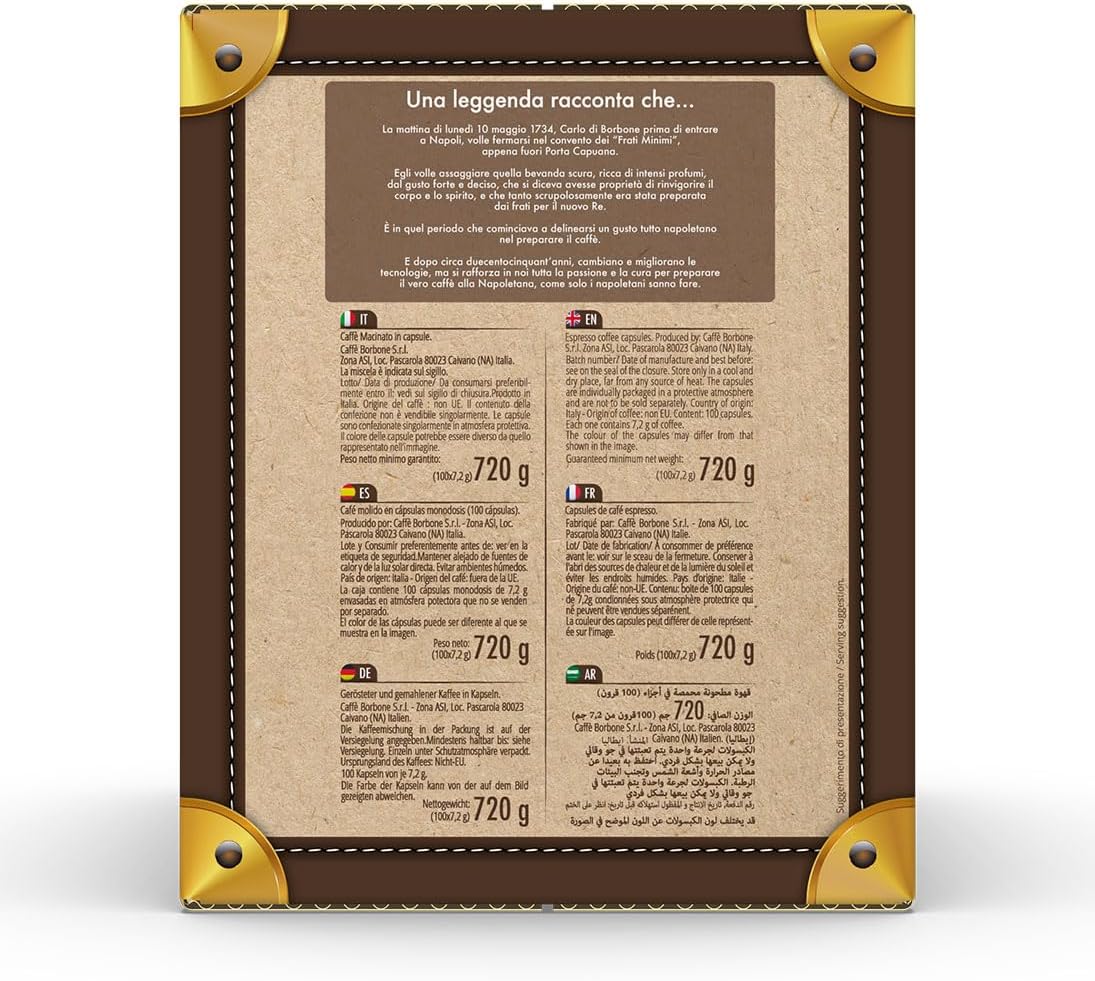 Thumbnail 4 de Caffè Borbone Don Carlo Cápsulas Compostables ☕ Pack de 100