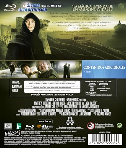 Detalle 2 de Lady Halcon de Divisa Films: ficha orientada a compra