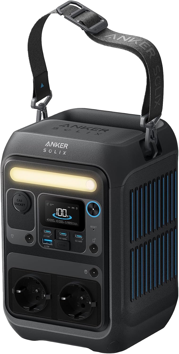 Detalle de Anker SOLIX C300X estación LiFePO4 288 Wh