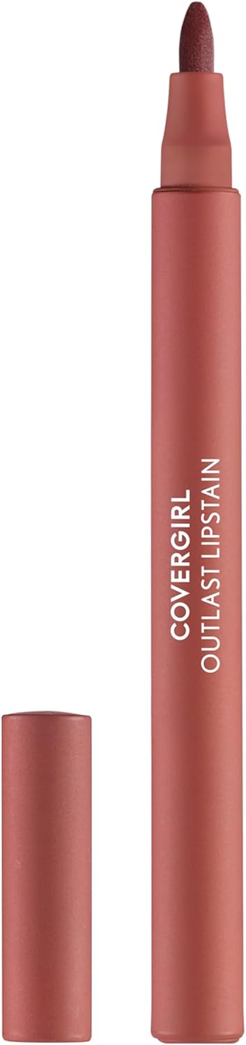 Detalle de COVERGIRL Outlast Lipstain, Natural Blush 65, Buildable Transfer-Proof Colour