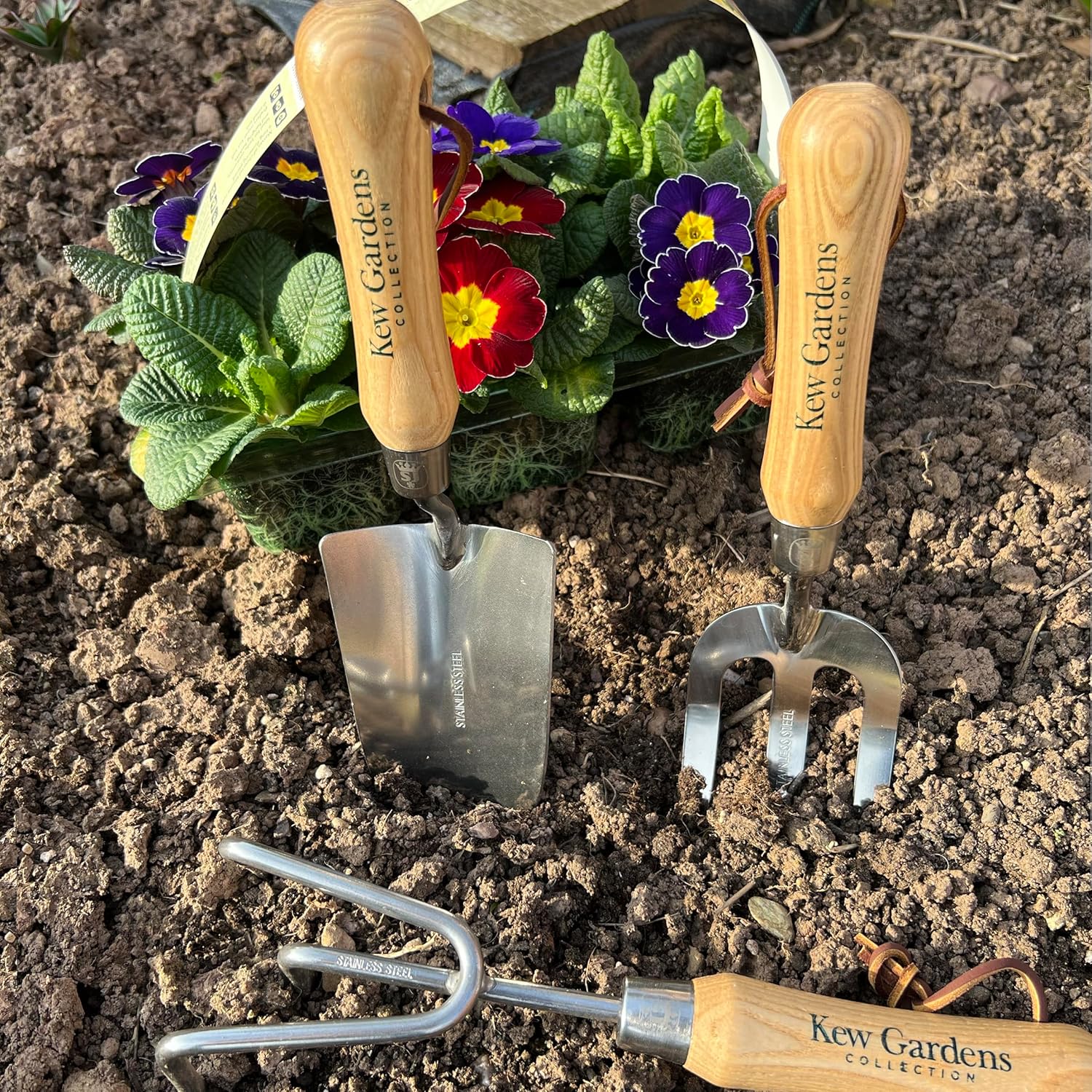 Thumbnail 1 de Spear & Jackson 3057KEW Kew Gardens Collection 3-Piece Garden Hand Tool Gift Set