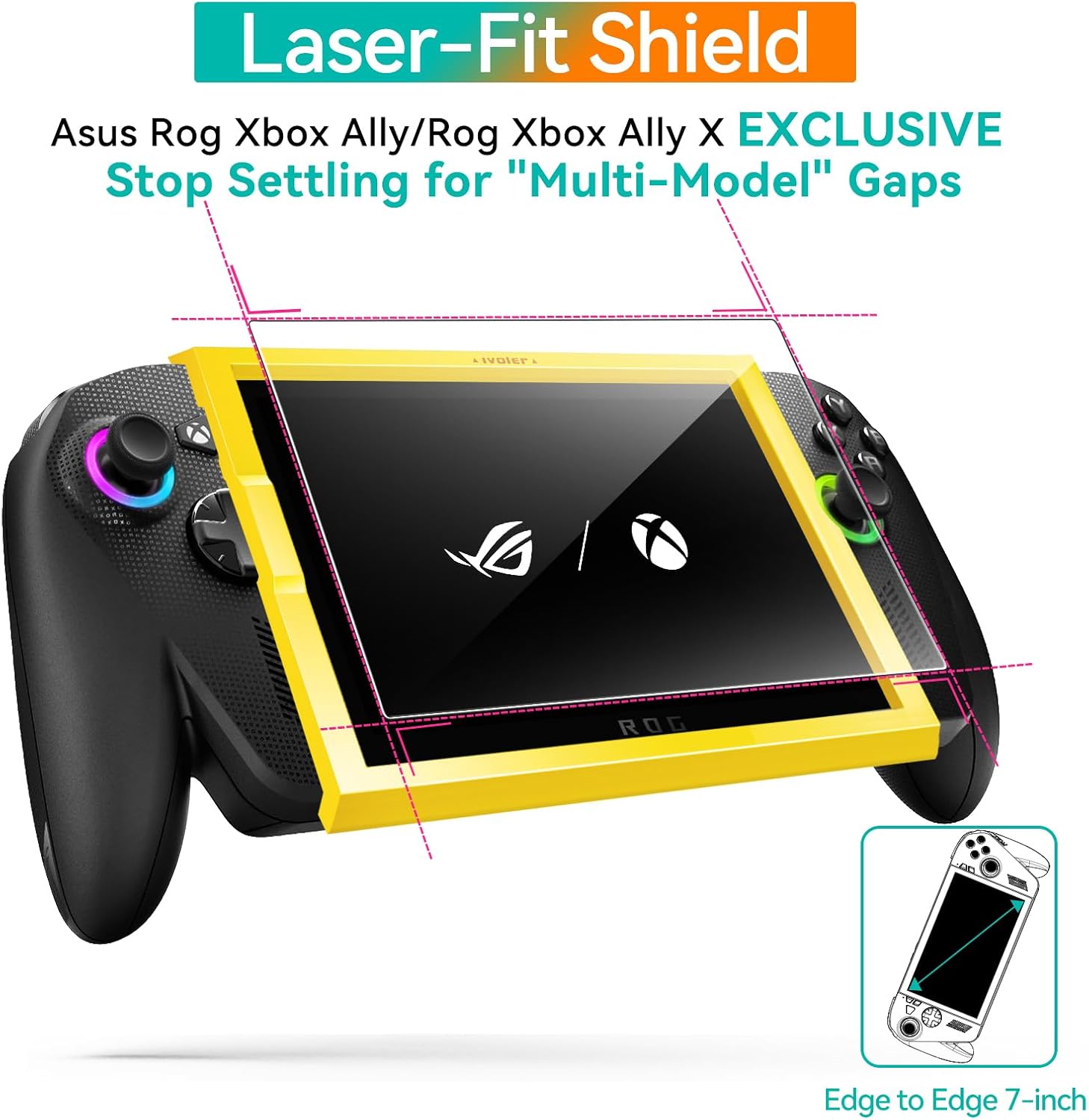Thumbnail 1 de iVoler 3-Pack Tempered Glass Screen Protector for ROG Xbox Ally / Ally X (2025)