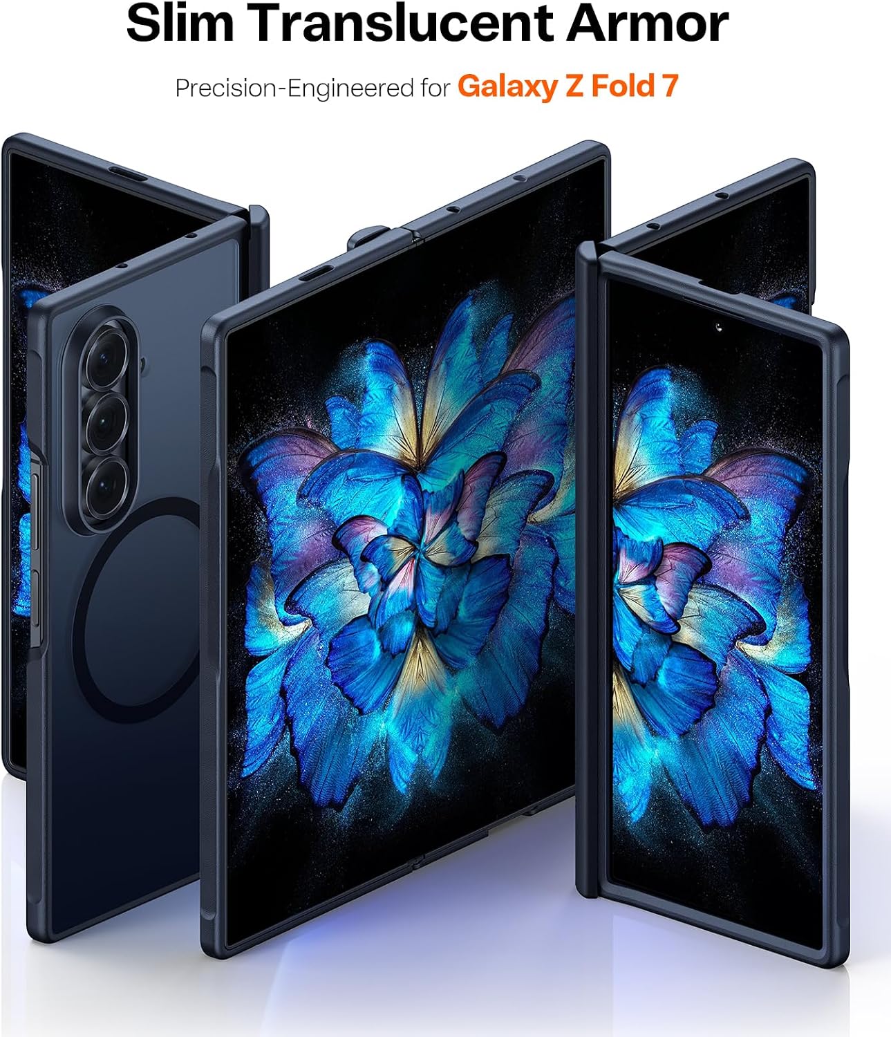 Thumbnail 5 de TORRAS Samsung Galaxy Z Fold7 magnetic protective case — 4X hinge