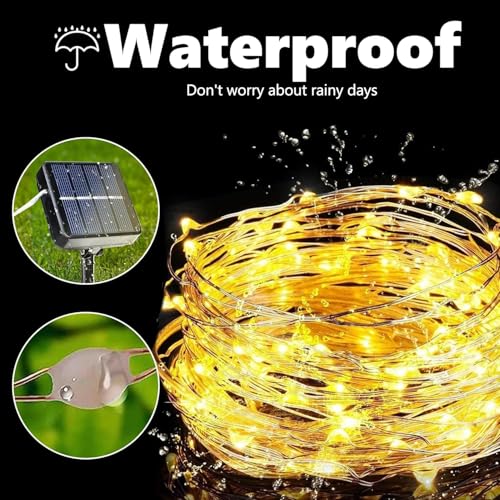 Detalle 2 de Joomer Luces solares 14 m 120 LED