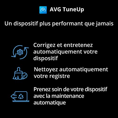 Detalle de AVG TuneUp 2026 – 10 appareils, 1 an, activation par email