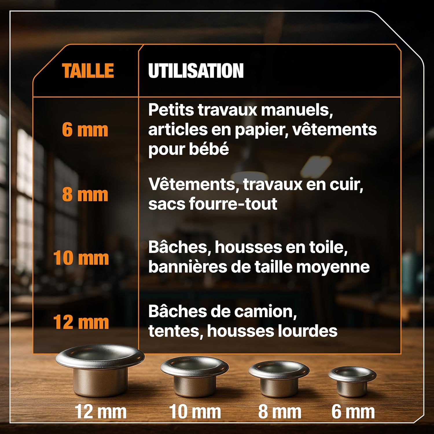 Thumbnail 6 de BAURIX 200 Ø6mm ŒILLETS Embout Magnétique TALOS
