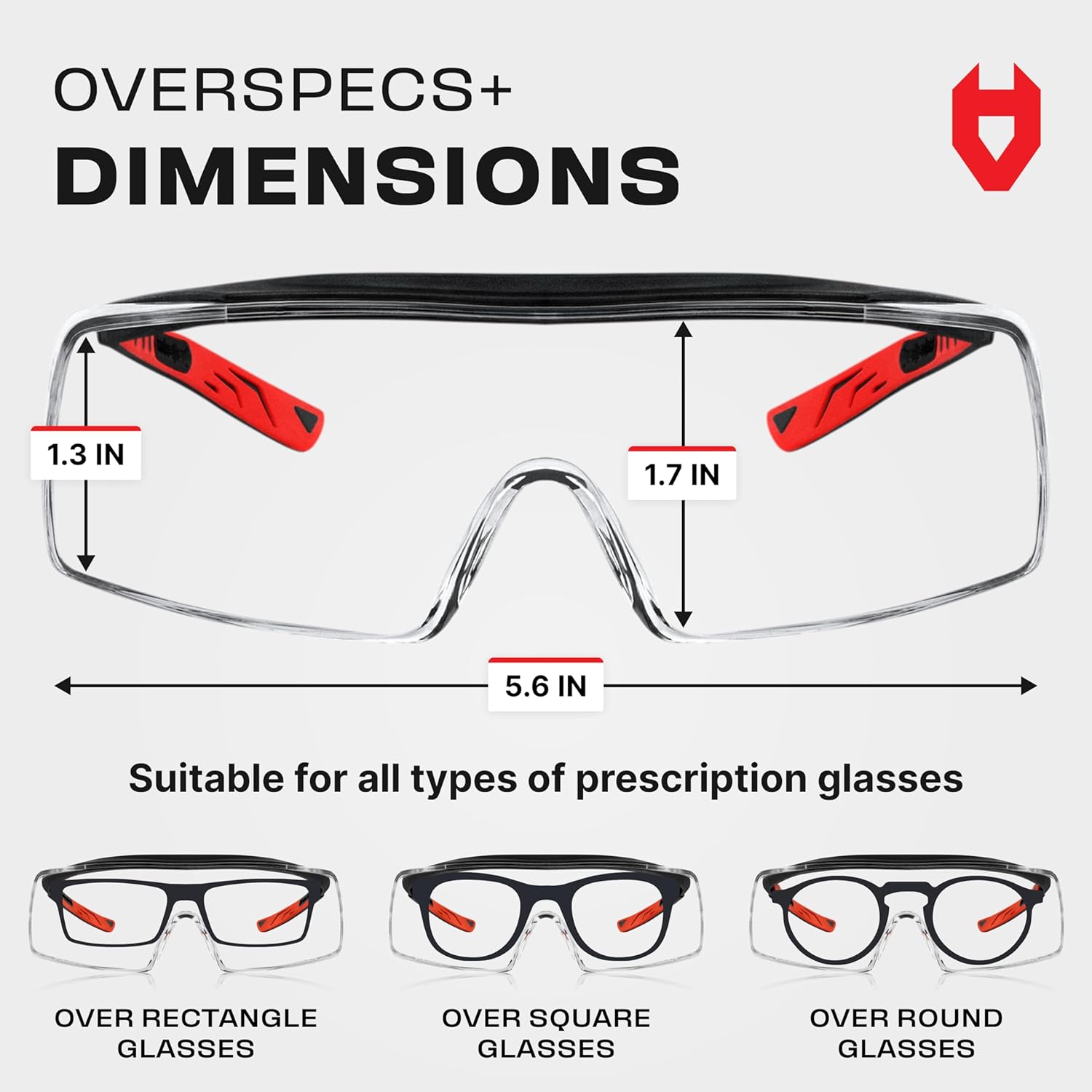Thumbnail 6 de NoCry Over-Eyewear Safety Glasses