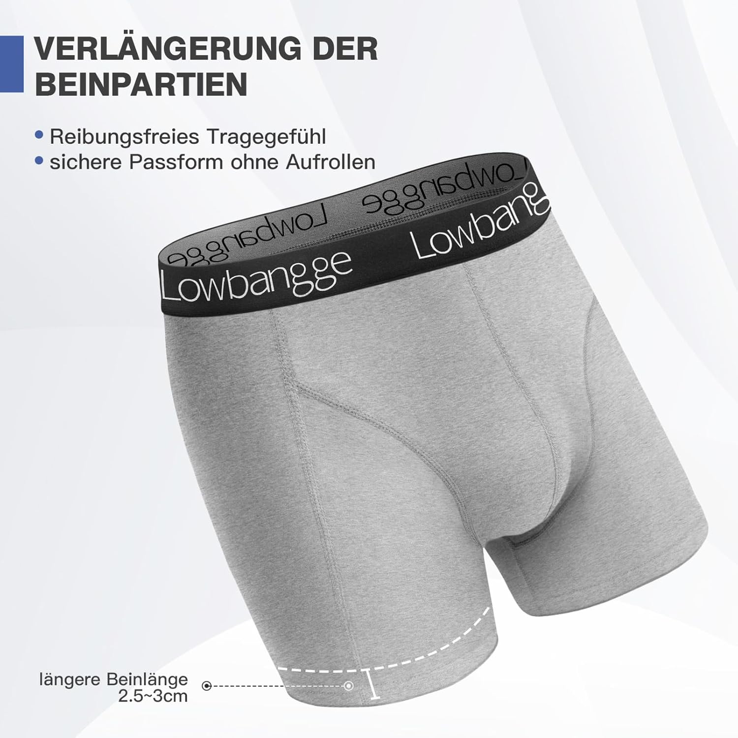 Detalle 2 de Boxershorts Herren 9er Pack aus Baumwolle