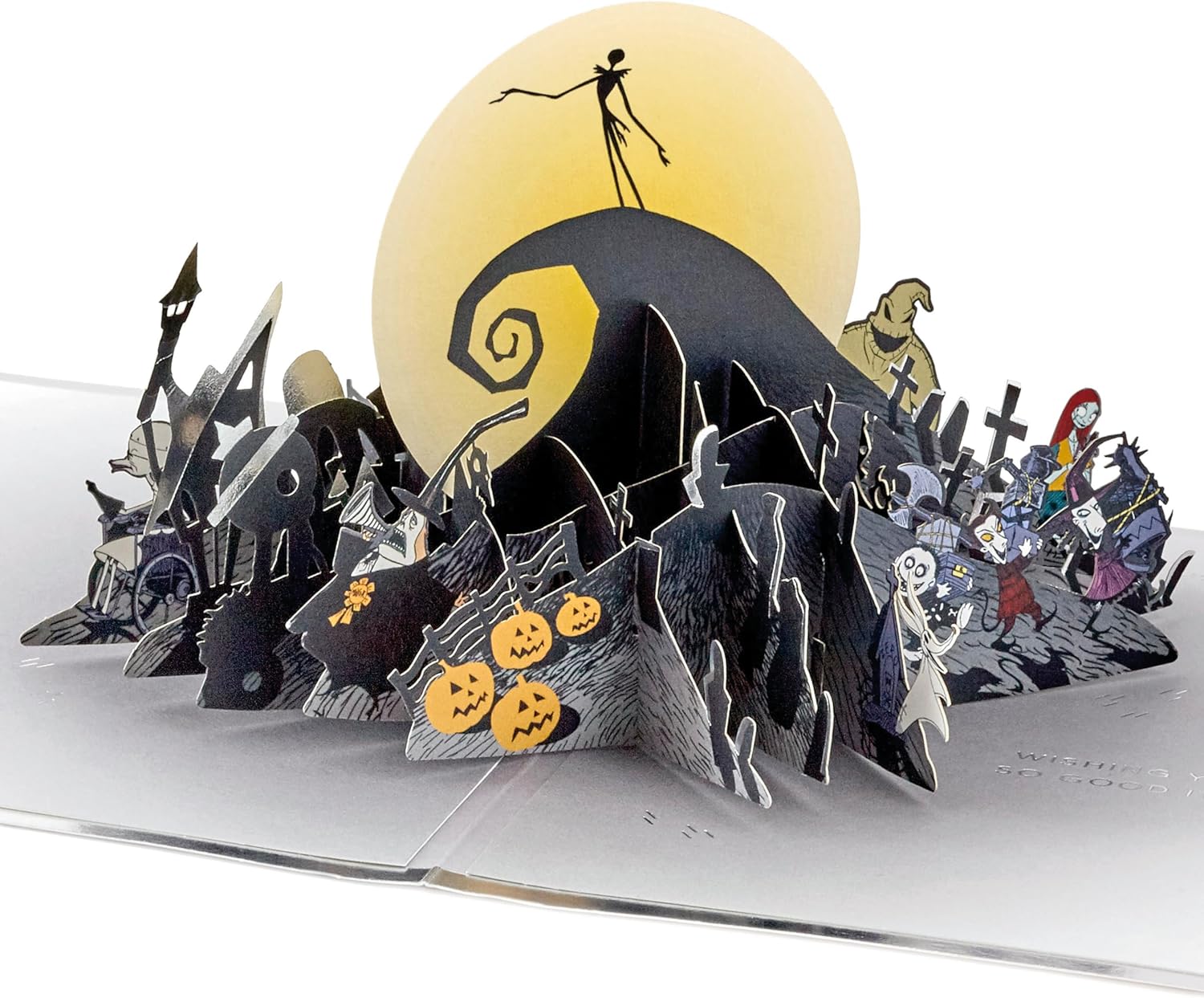 Thumbnail 3 de Hallmark Signature Paper Wonder Nightmare Before Christmas Pop-Up-Geburtstagskarte – Happy Nightmares