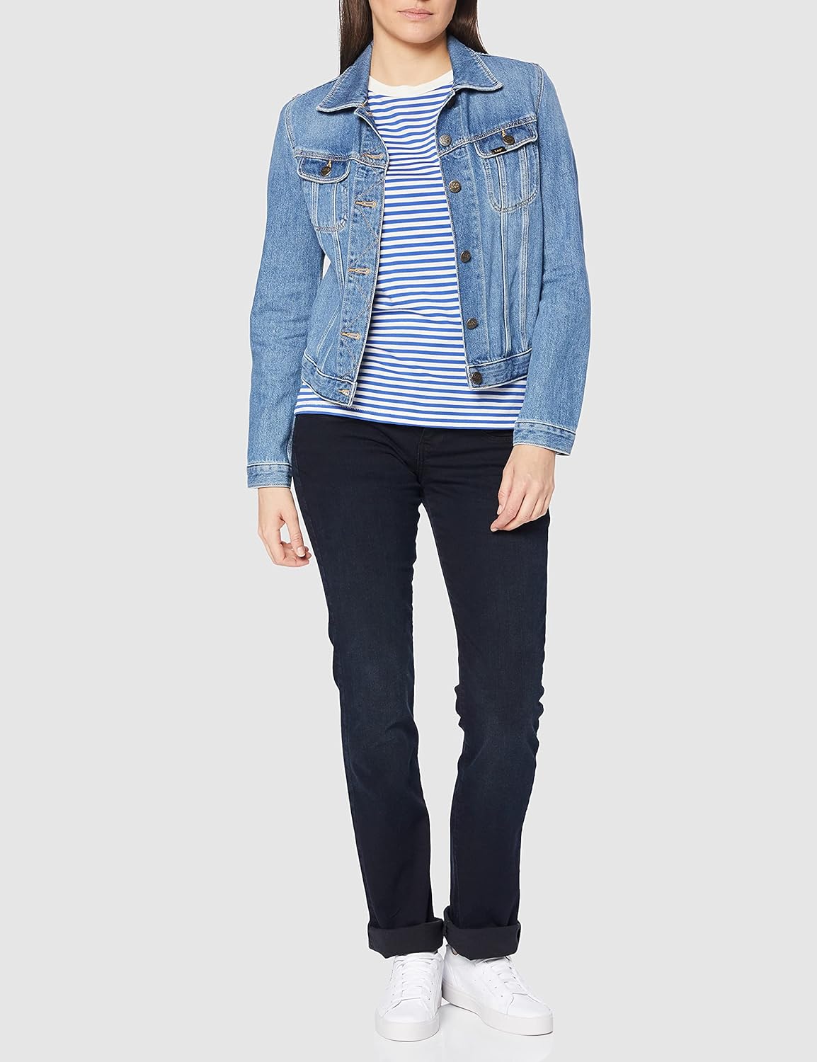 Detalle de LTB Jeans Damen Valerie Jeans – niedrige Leibhöhe, Stretchkomfort und klassischer Look