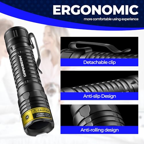 Thumbnail 4 de DARKBEAM UV Torch 365nm Blacklight LED – compact, rechargeable 10W UV flashlight