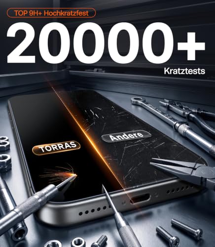 Thumbnail 2 de TORRAS Schutzglas für iPhone 18 Pro Max – Panzerglas 9H+ (2 Stück)