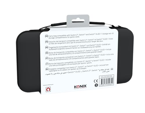 Thumbnail 7 de Konix Carry Bag para Nintendo Switch 2, 8 juegos