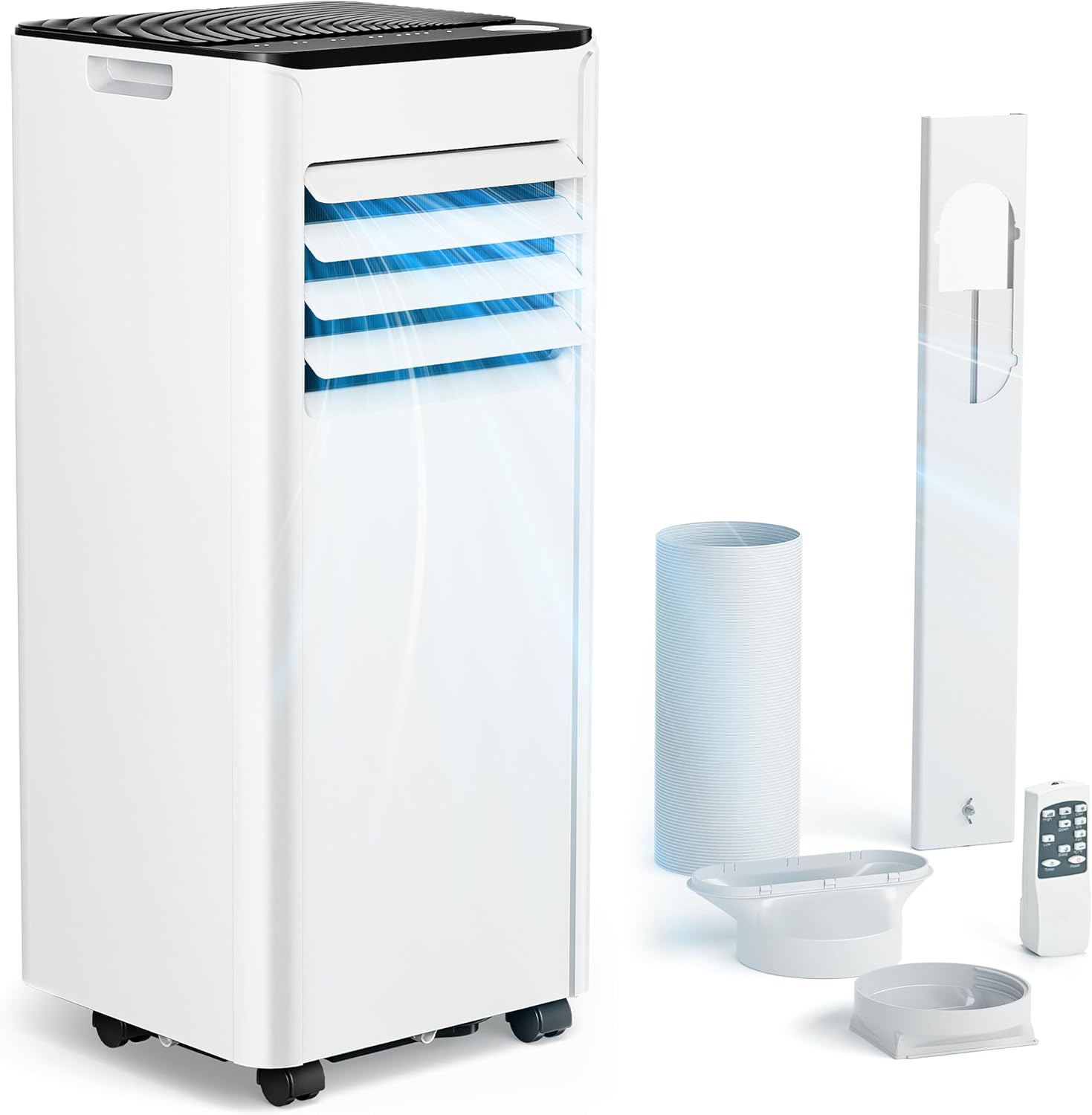 EUHOMY Climatiseur mobile 7000 BTU