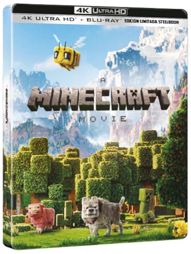 Detalle de Minecraft Película Edición Metálica 4K 📀