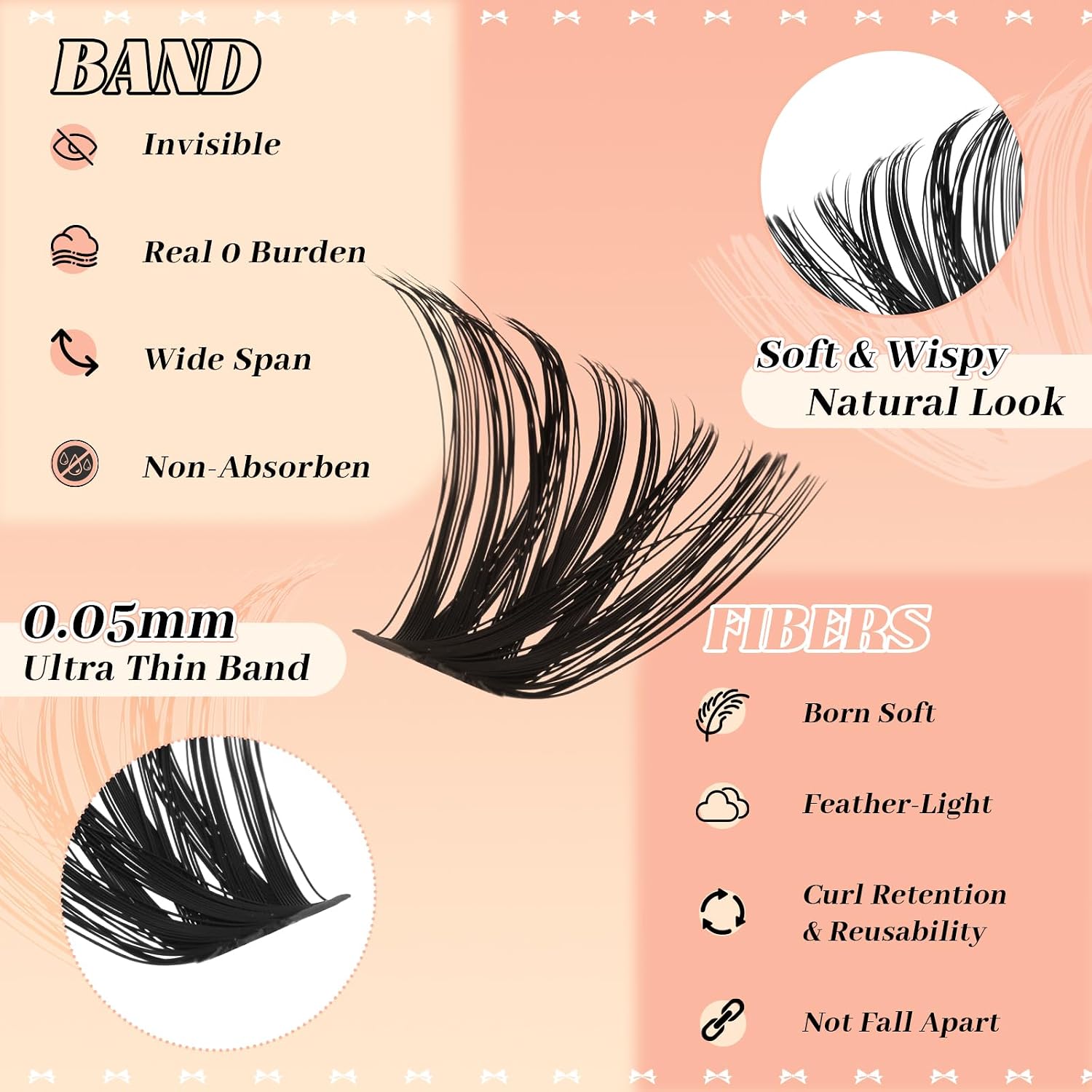 Thumbnail 5 de GEMERRY Lash Clusters, 565-Piece Set