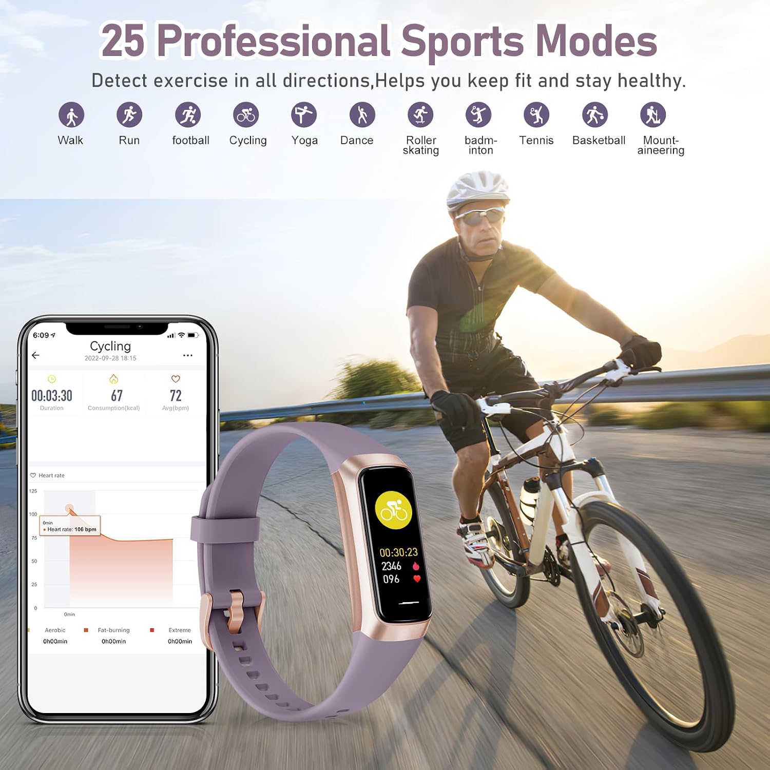 Thumbnail 4 de Spurkey Fitness Tracker 1.10 inch AMOLED