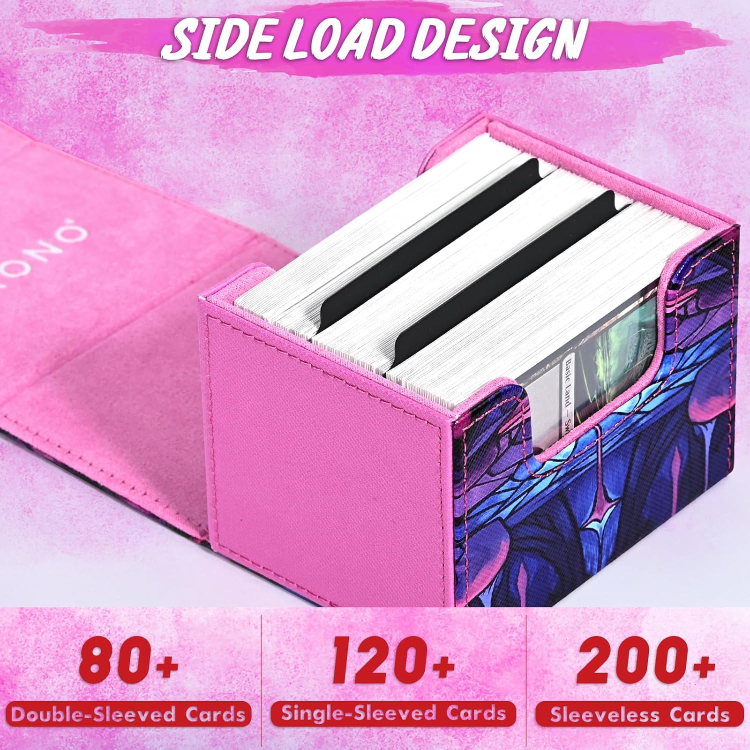 Detalle de UAONO Deck Box MTG für 120+ Karten