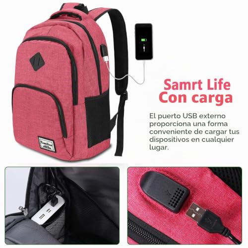 Thumbnail 1 de YAMTION: Mochila para adolescente y mujer con 35 L, ideal para universidad, ocio y trabajo